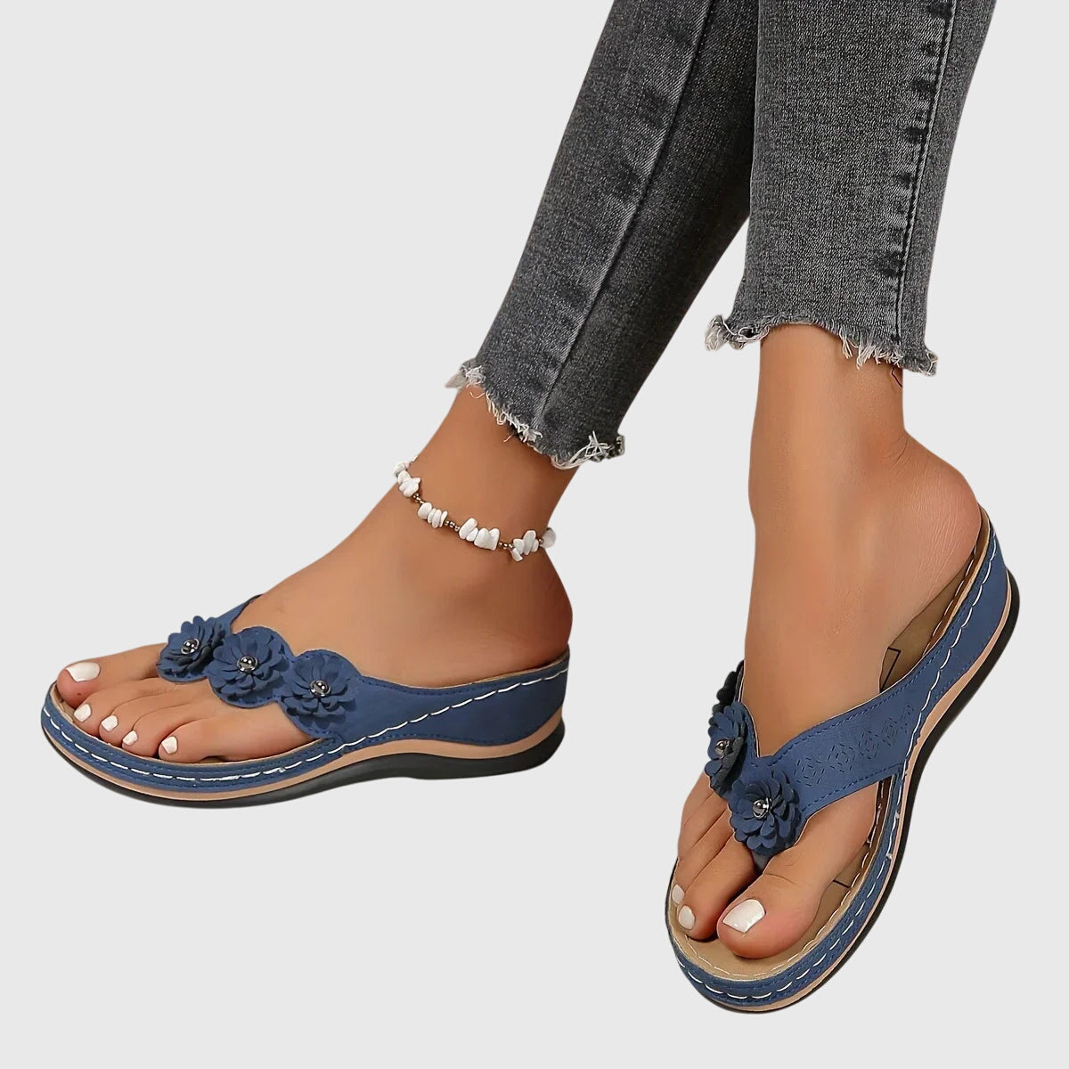 Wren | Women's Platform Slip-On Flip Flop Sandals