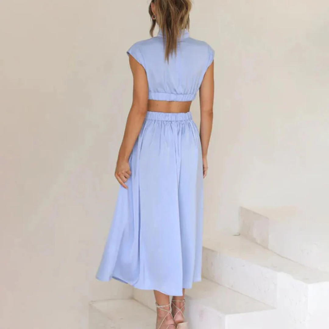 Fleur | Women's Summer Wedding Guest Midi Dress