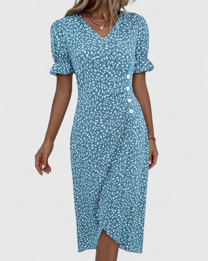 Harper | Women's Summer Floral Wrapped Dress