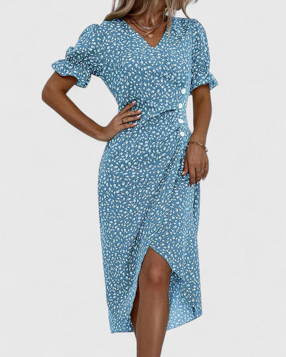 Harper | Women's Summer Floral Wrapped Dress