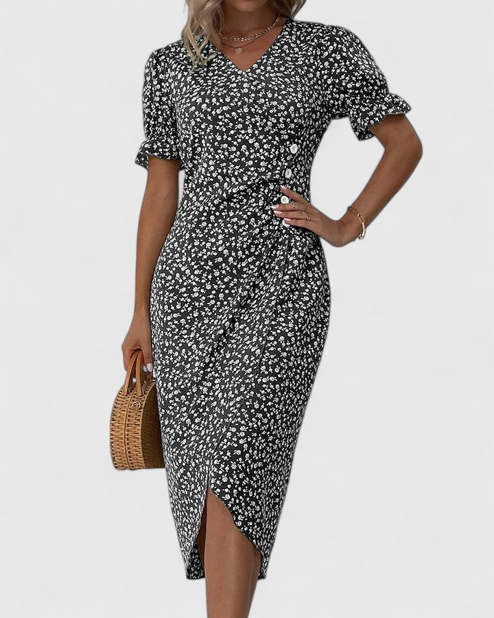Harper | Women's Summer Floral Wrapped Dress