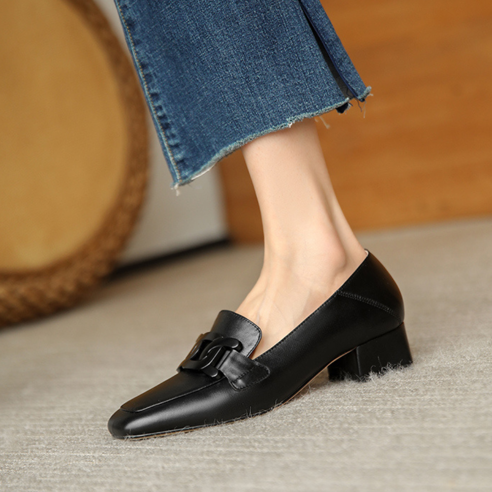Alyssa | Women's Orthopedic Slip-On Mary Jane Heels