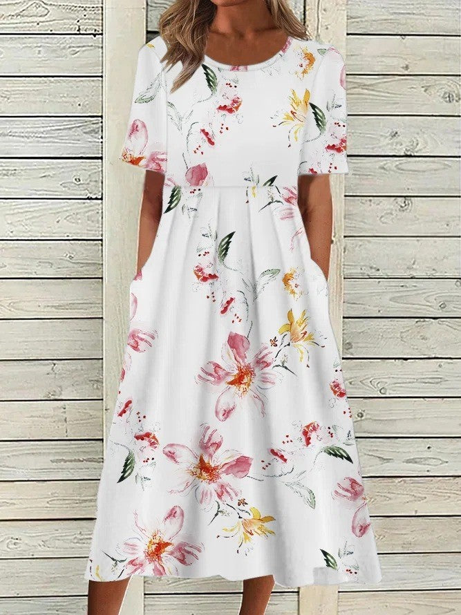 Camila | Women's Summer Printed Floral Dress