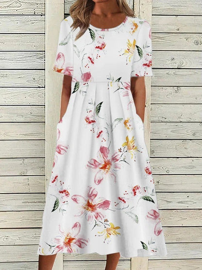 Camila | Women's Summer Printed Floral Dress