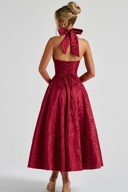 Astrid | Women's Elegant A-line Wedding Guest Dress