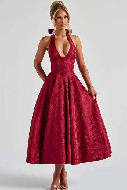 Astrid | Women's Elegant A-line Wedding Guest Dress