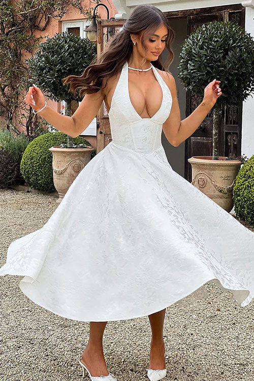 Astrid | Women's Elegant A-line Wedding Guest Dress