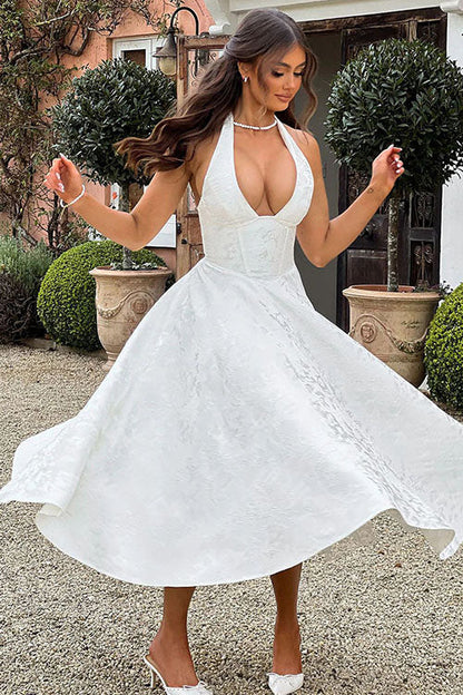 Astrid | Women's Elegant A-line Wedding Guest Dress