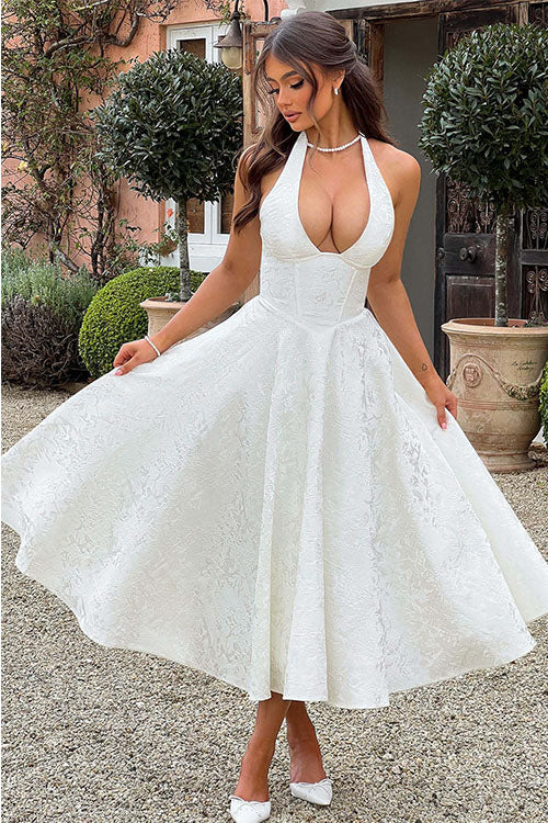 Astrid | Women's Elegant A-line Wedding Guest Dress