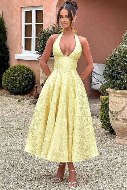 Astrid | Women's Elegant A-line Wedding Guest Dress