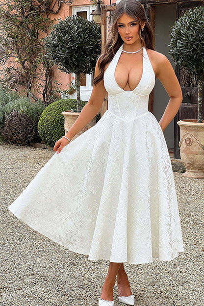 Astrid | Women's Elegant A-line Wedding Guest Dress