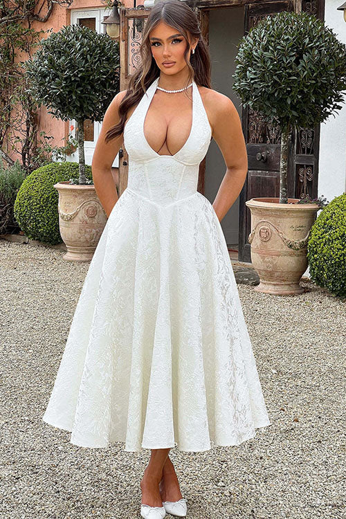 Astrid | Women's Elegant A-line Wedding Guest Dress