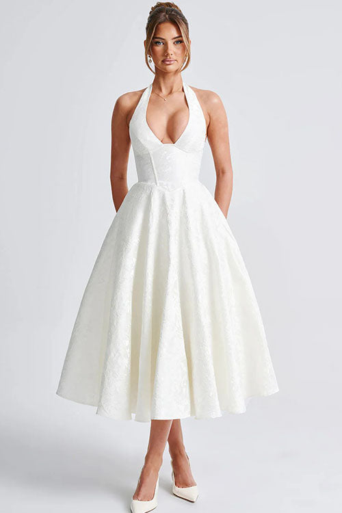Astrid | Women's Elegant A-line Wedding Guest Dress
