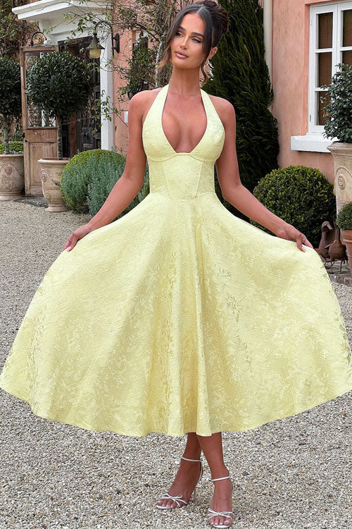 Astrid | Women's Elegant A-line Wedding Guest Dress