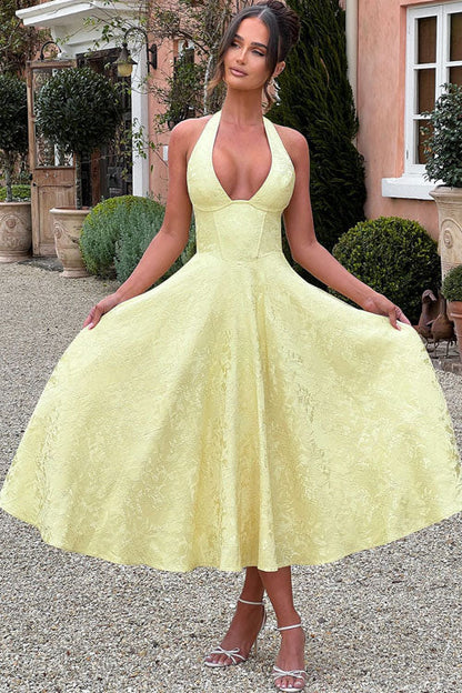 Astrid | Women's Elegant A-line Wedding Guest Dress