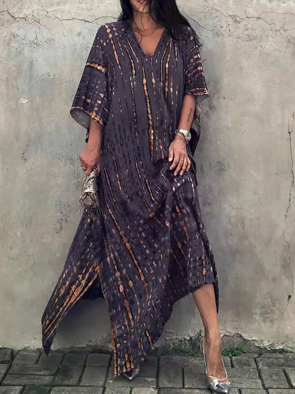 Zella | Women's Relaxed Fit Maxi Kaftan Dress