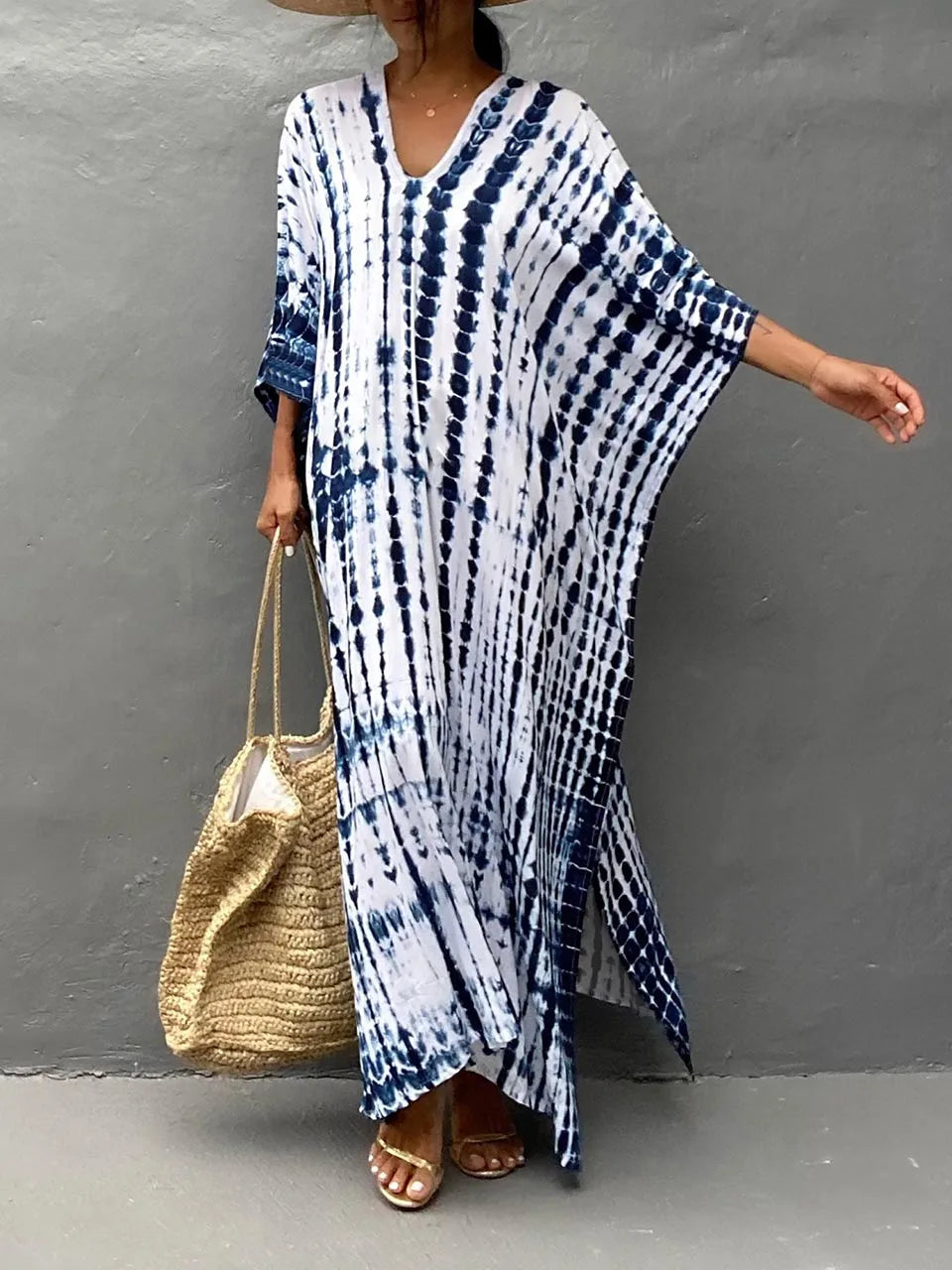 Zella | Women's Relaxed Fit Maxi Kaftan Dress