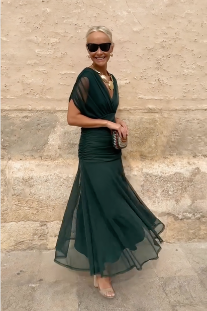 Leah | Women's Summer Off-Shoulder Maxi Dress