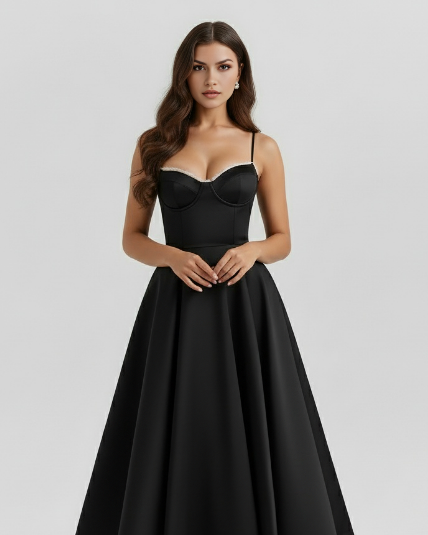Lucy | Women's Elegant A-Line Midi Dress