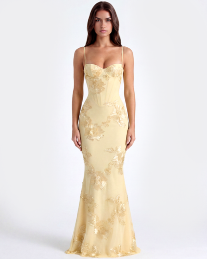 Anna | Women's Embroidered Formal Wedding Guest Dress