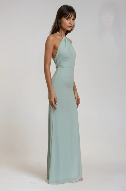 Madison | Women's Elegant Halter Maxi Dress