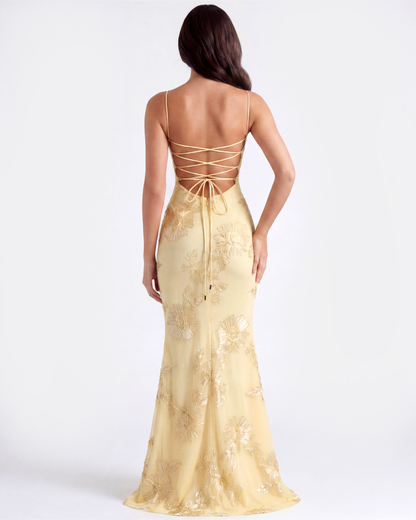 Anna | Women's Embroidered Formal Wedding Guest Dress