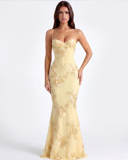 Anna | Women's Embroidered Formal Wedding Guest Dress