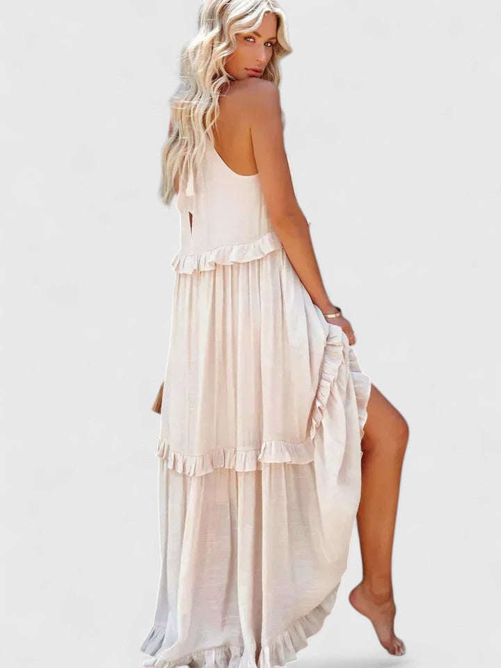 Morgan | Women's Elegant Draped Maxi Dress
