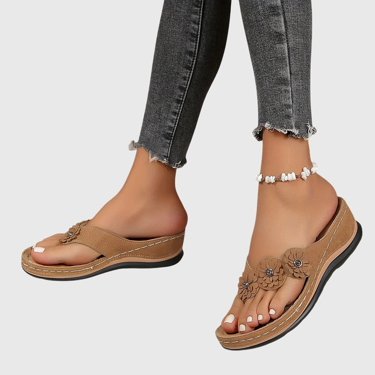 Wren | Women's Platform Slip-On Flip Flop Sandals