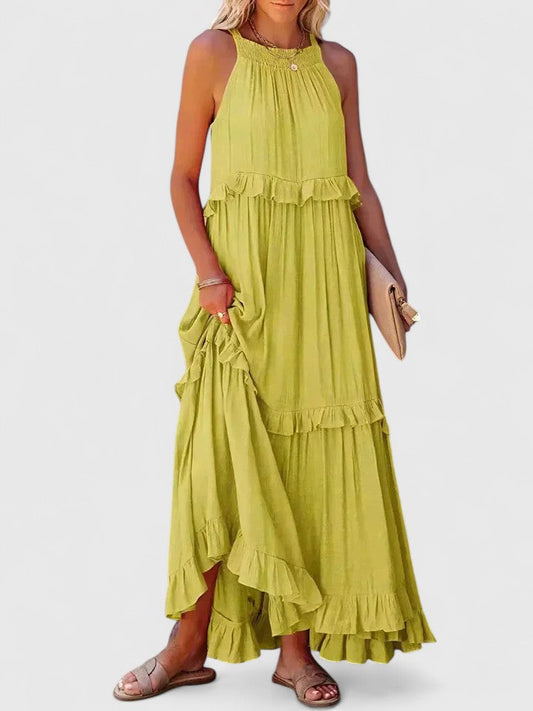 Morgan | Women's Elegant Draped Maxi Dress