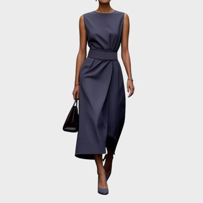 Violet | Women's Elegant Sleeveless Midi Dress