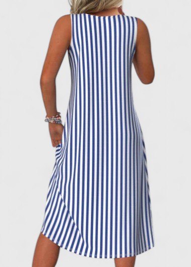 Hazel | Women's Summer Elegant Striped Dress