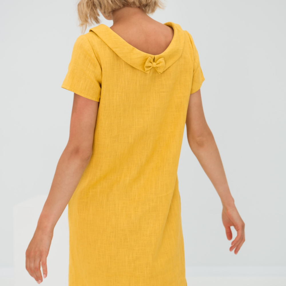 Callie | Women's Classic Round Neck Midi Dress