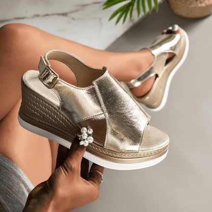 Cara | Women's Orthopedic Platform Sandals