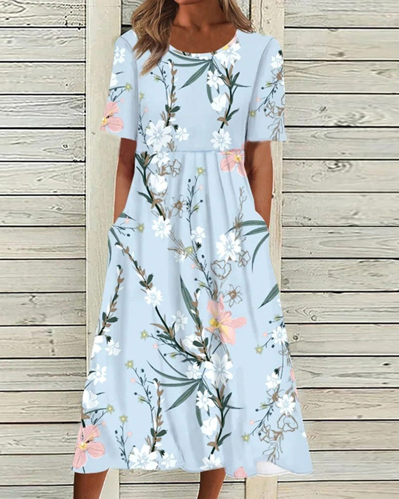 Camila | Women's Summer Printed Floral Dress