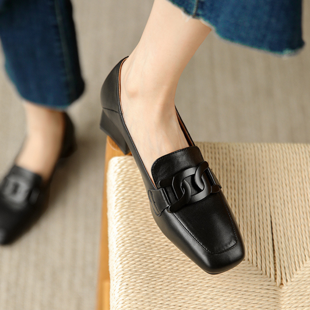 Alyssa | Women's Orthopedic Slip-On Mary Jane Heels