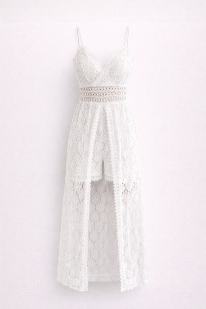 Naila | Women's Summer V-neck Boho Dress with Shorts