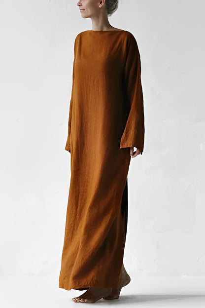 Aoife | Women's Summer Linen Wrap Dress