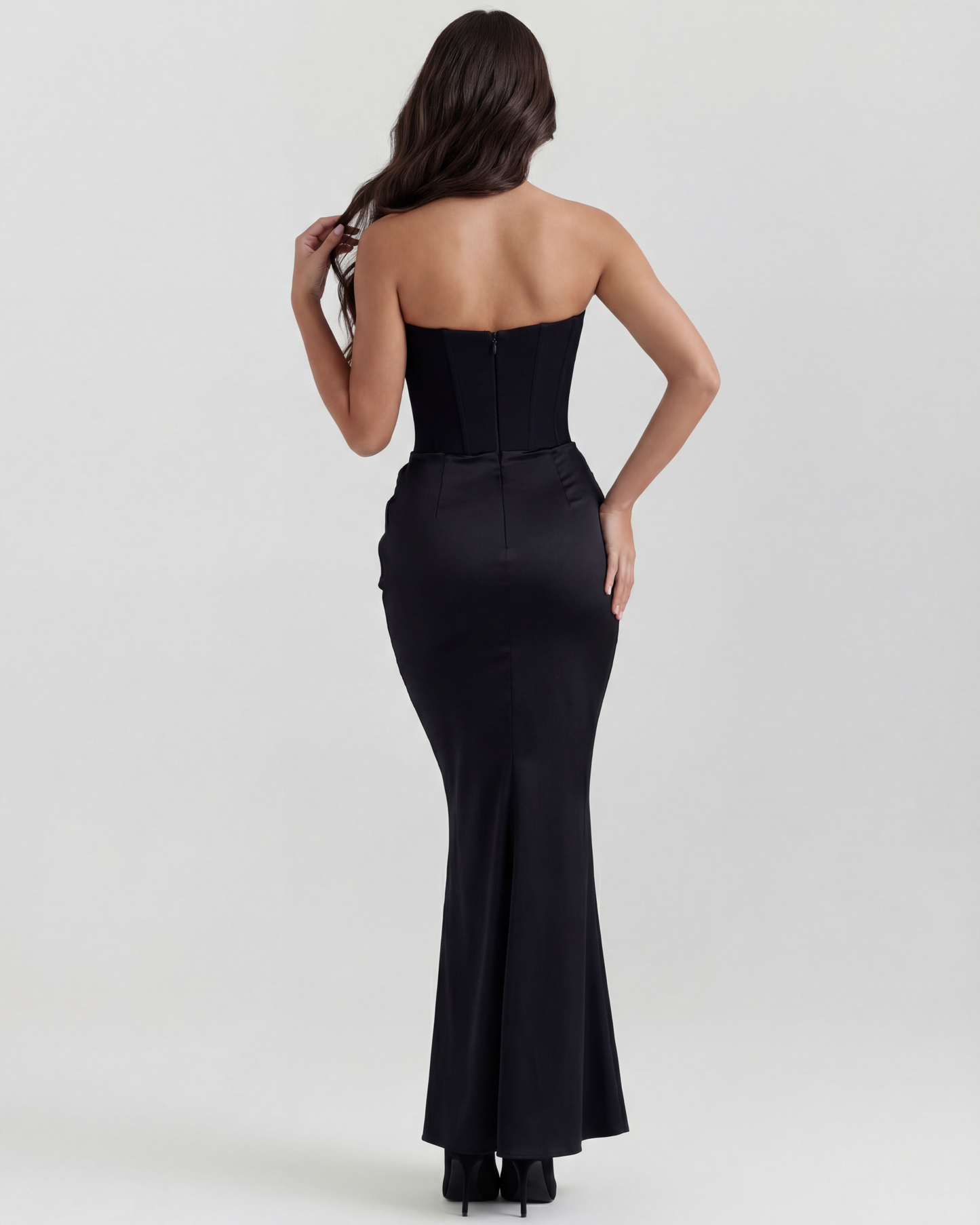 Ember | Women's Strapless Fitted Evening Dress