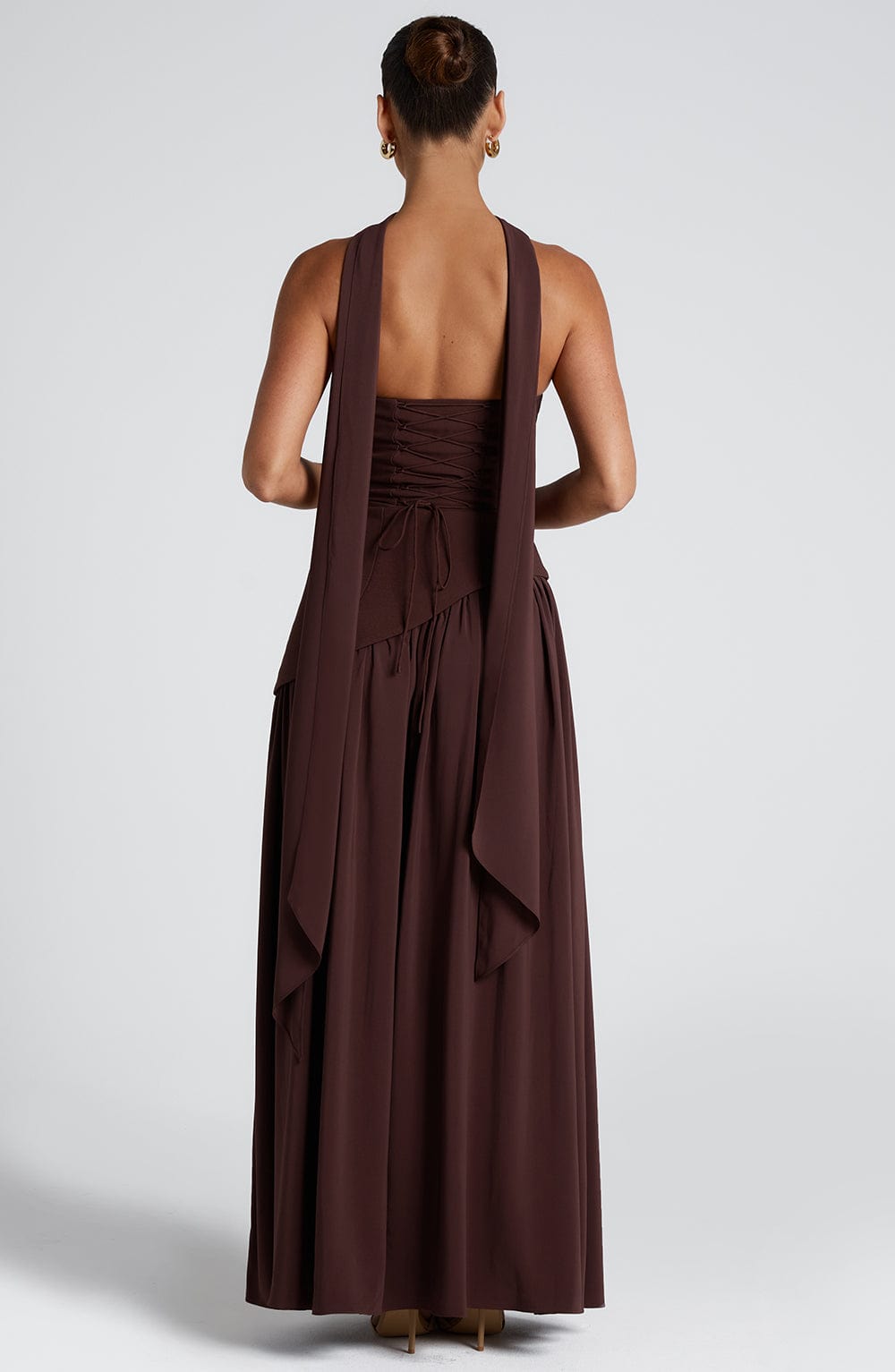 Lucy | Women's Formal Side Slit Wedding Guest Maxi Dress