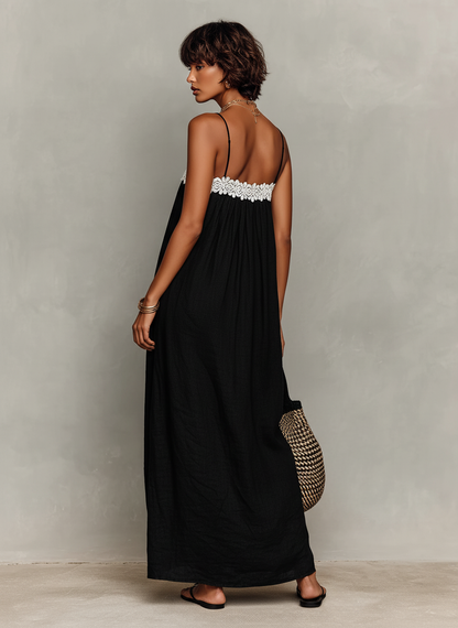 Karina | Women's Elegant Flowing Maxi Dress