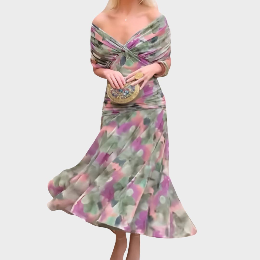 Siobhan | Women's Evening Off-Shoulder Dress
