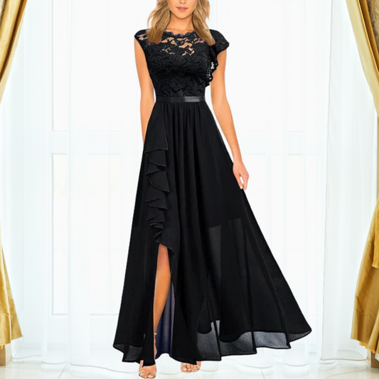 Madelyn | Women's Elegant Asymmetric Evening Maxi Dress