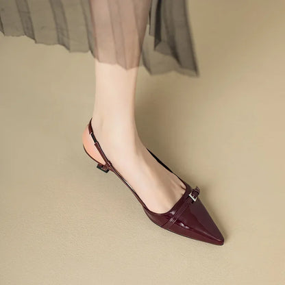 Leah | Women's Summer Orthpedic Kitten Heels