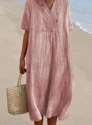 Melissa | Women's Summer Linen Sun Dress