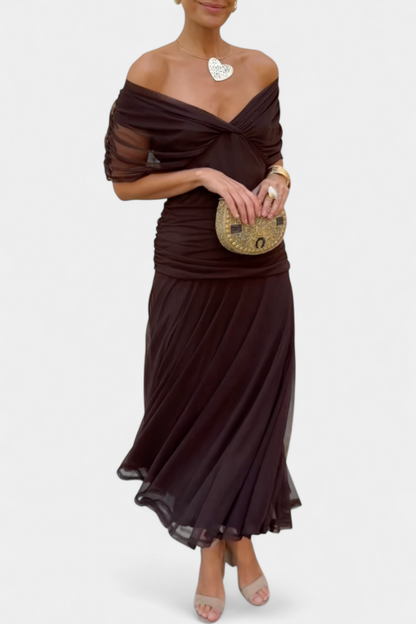 Siobhan | Women's Evening Off-Shoulder Dress