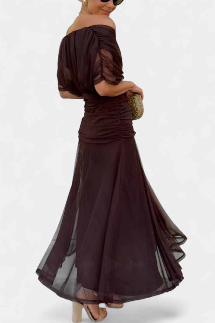 Siobhan | Women's Evening Off-Shoulder Dress