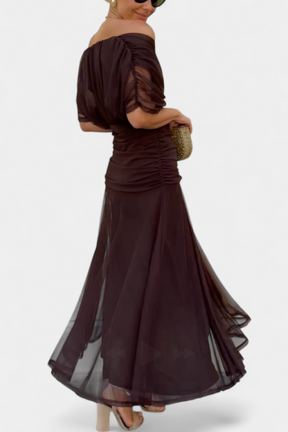 Siobhan | Women's Evening Off-Shoulder Dress