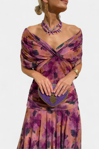 Siobhan | Women's Evening Off-Shoulder Dress