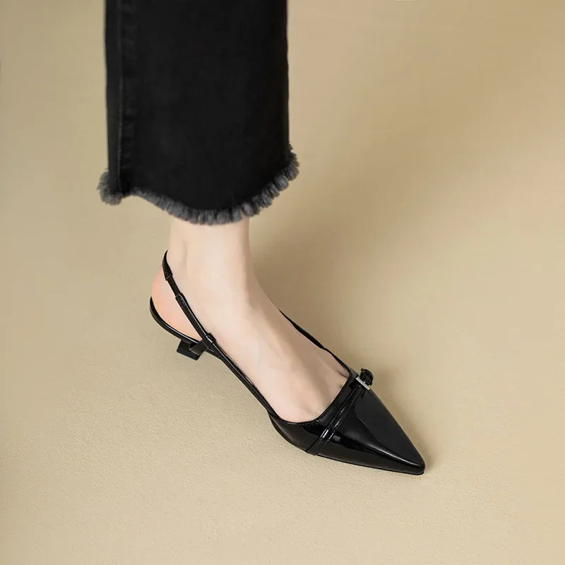 Leah | Women's Summer Orthpedic Kitten Heels